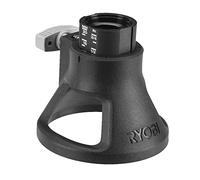 RYOBI - Guide de Découpe Multi-Matériaux RYOBI - pour Outil Rotatif - Contrôle Profondeur & Stabilité - Transforme en Mini-Défonceuse - RARA901