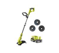 Coupe bordures - dresse bordures 18V One+ RYOBI - RLT183225FPK3 - Batterie 2.5 Ah - Chargeur 2 Ah - 3 Bobines simple fil