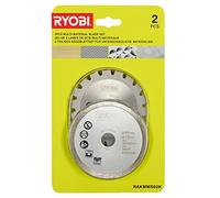 Ryobi Kit 2 lames pour scie multi-matériaux 85 mm RAKMMS02K Bois/Métal/Carrelage