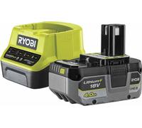 RYOBI Kit de démarrage sans fil RC18120-140X 18V 4Ah, système de batterie ONE+, batterie lithium-ion