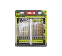 Ryobi Kit de forets en titane 22 pièces