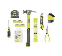 Ryobi Kit d'outils à main 75 pièces