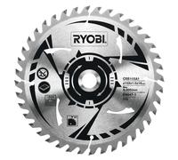 RYOBI Lame de scie circulaire bois 165 x 16mm CSB165A1 pour scie circulaire portative sans fil R18CS, lame de scie, lame de scie circulaire portative