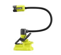Ryobi Lampe à pince – corps flexible 40 cm – 18V 400 lumens – 2 modes
