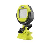 RYOBI Lampe LED Clip 18V ONE+ RLCL18-0 - Tête Orientable, Fixation Universelle (pince), Éclairage Puissant 1000 lumens, Idéal pour Bricolage, Chantier, Atelier - Batterie Non Incluse