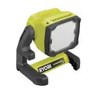 RYOBI - Lampe Projecteur Sans Fil 18V ONE+ RLFD18-0 - Puissance 1 800 Lumens, Faisceau Réglable, Tête pivotante 360°, Compacte et Robuste - Batterie Non Incluse