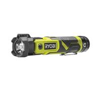 RYOBI Lampe torche 4V - 3 intensités : 640 / 240 / 80 Lumens - pointeur laser - base magnétique - (Vendu sans batterie) - RLP4-0