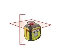 RYOBI - Laser 360° rouge - portée 20 m - précision +/- 0,5 mm - Livré avec une pochette et 2 piles - RB360RLL