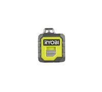 Laser 360° vert - portée 25 m - précision +/- 0,5 mm - Livré avec une canne télescopique, une pochette, 4 piles RYOBI - 5133005311