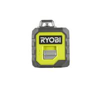 Laser 360° vert - portée 25 m - précision +/- 0,5 mm - Livré avec une canne télescopique, une pochette, 4 piles RYOBI - 5133005311