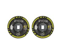 RYOBI - Lot 2 Disques Rectifier Métal - RAR507-2 - Ébavurage Acier Aluminium
