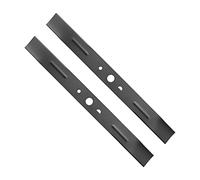 Lot 2 lames de rechanges 38 cm (spéciales mulching) pour rider sur batterie RY48RM76A - RAC449