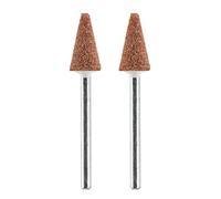 RYOBI - Lot 2 Meules Oxyde Aluminium - RAR505-2 - Rectification Métaux, Couleur Orange/Rose
