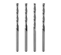 Lot de 4 forets (3,17 mm), idéal pour le bois et le plastique