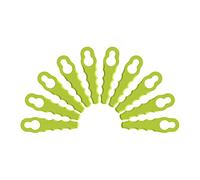RYOBI - Lot de 10 Lames de Rechange pour RAC155 - RAC158 - Accessoire tête Double Lames, Dentelées