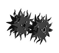 RYOBI - Lot de 4 fraises de 12 dents pointues et incurvées pour bineuse sur batterie RY18CVA-0