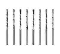 RYOBI Lot de 8 Forets à Plâtre 3,2 mm RAR403-8 Tige 1/8" Gypse Rénovation | Trous nets sans effriter la surface, murs anciens, moulures en staff, cadres et détecteurs de fumée, pince de serrage 3,2 mm