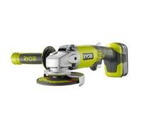 RYOBI - Meuleuse d’Angle Sans Fil 18V ONE+ R18AG-140S - Compacte, 115mm, 1 Batterie 4.0Ah Incluse, Sécurité Active - Coupe, Ponçage, Ébarbage