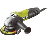 RYOBI - Meuleuse d'angle 600 W diam. 115 mm - 13 000 tr/min + disque a ébarber le métal 115 mm & et 1 clé de service - RAG600-115G