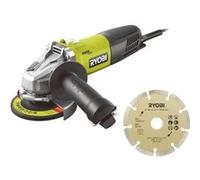 Meuleuse d angle RYOBI 800W 125mm Découpe de brique et parpaing Electrique