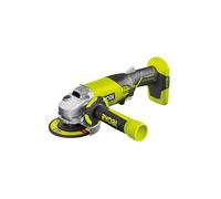 RYOBI - Meuleuse d'Angle Électrique Sans Fil 18V ONE+ Ø115mm - Utilisations sur Métal, Pierre, Parpaing, Ciment et Marbre - Bonne Autonomie - Livrée avec Accessoires - R18AG-0