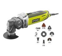 RYOBI Multitool 300 W Sac avec plateau de ponçage 24 feuilles abrasives & lames bois mé G
