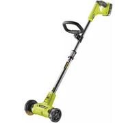 RYOBI - Nettoyeur de joint 18V ONE+ RY18PCA-120 - Batterie 2Ah + chargeur, Autonomie 32min - Brosse Rotative métalique 11,5cm, Nettoyage Efficace Terrasse, Pierre, Escalier, Carrelage