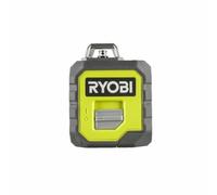 RYOBI Niveau Laser Croix Vert 360° RB360GLL-K Canne Télescopique Incluse | Ligne horizontale à 360° et verticale à 120°, faisceau vert visible, lignes activables séparément, pochette et 4 piles AA
