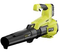 RYOBI One+ HP 18V Brushless 110 MPH 350 CFM Cordless Variable-Speed Jet Fan Leaf Blower w/ 4.0 Ah Battery and Charger