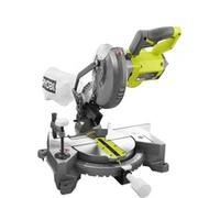 Ryobi ONE+ Scie à onglets et à tronçonner sans fil EMS190DCL, 18Volt, Coupe-et scie à onglet