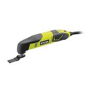 RYOBI Outil Multifonction Oscillant Filaire 200W RMT200S 30 Accessoires | Tête universelle compatible grandes marques, changement de lame rapide, variateur, 30 accessoires, abrasifs et plateau
