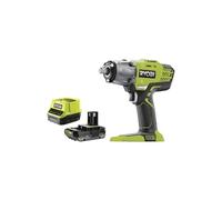 Pack RYOBI Boulonneuse à chocs R18IW3-0 - 18V One+ - 1 Batterie 2.0Ah - 1 Chargeur rapide