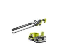 RYOBI Pack Taille-Haies Linea 18V One+ INEA 55cm RY18HT55A-0-1 Batterie 5.0Ah - 1 Chargeur Rapide RC18120-150
