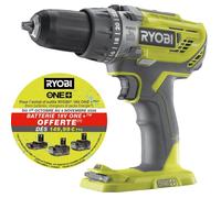 RYOBI Perceuse à percussion 18V ONE+ - sans batterie ni chargeur - R18PD3-0