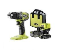 Perceuse-visseuse à percussion RYOBI 18V OnePlus Brushless - 1 batterie 4,0 Ah - 1 batterie 2.0 Ah - 1 chargeur - RPD18BL1-2C42S
