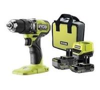 RYOBI - Perceuse-visseuse a percussion BRUSHLESS 18V ONE+ 54 Nm - 2 batteries 4 & 2 Ah, chargeur & sac de transport - RPD18BL1-2C42S