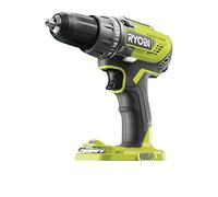 RYOBI Perceuse Visseuse Sans Fil 18V ONE+ R18DD3-0 - Mandrin 13mm, 2 Vitesses, 24 Positions de Couple, Compacte - Batterie Non Incluse