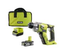 Marteau perforateur RYOBI 18V OnePlus - 1 batterie LithiumPlus 2.5Ah - 1 chargeur rapide R18SDS-125S