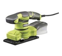 RYOBI - Ponceuse vibrante 1/3 de feuille 200 W - 12 000 osc/min - systeme d'aspiration - collecteur + 20 abrasifs - RSS200-GA20 G