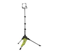 RYOBI - Projecteur LED sur trépied Sans Fil 18V ONE+ R18TL-0 - Faisceau Longue Portée, Tête Orientable, Poignée GripZone - Éclairage Chantier ou Extérieur - Batterie Non Incluse