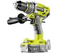 Ryobi R18PD7-220B 1800 tr/min Sans clé 1,7 kg Noir, Jaune, Perceuse à percussion