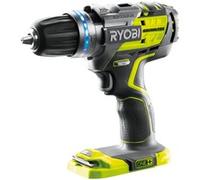 RYOBI - Perceuse-visseuse à percussion BRUSHLESS moteur sans charbons 18V - 2 vitesses - 60 Nm - 440-1 700 tr/min - 27 200 cp/min - réglage de couple électronique - mandrin métal 13 mm - R18PDBL-0