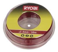 RYOBI - Fil de Coupe Rond 2,4mm x 50m - RAC105 - pour Débroussailleuses Thermiques