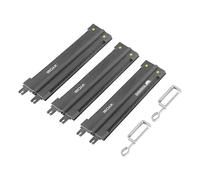 Ryobi Rail de guidage RAK03SR 122 cm – 2 pièces, serre-joints inclus, coupe droite