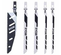 Ryobi RAK05JSBFC Jeu de 5 lames de scie sauteuse