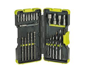 Ryobi RAK46MIX Coffret de 46 forets et forets mixtes, RAK30MIX