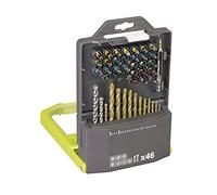 Ryobi RAK46MIX Kit 46 embouts forets hexagonaux 1/4"