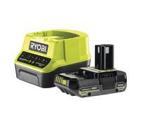 Ryobi RC18120-120 Kit batterie RB1820C chargeur 18V 1x2,0 Ah