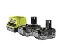 Ryobi RC18120-240X Kit batterie RB1840X Chargeur 18V ONE+ 2x4.0Ah