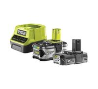 Ryobi RC18120-242 Kit chargeur de batterie 18V (2,0 + 4,0) Ah